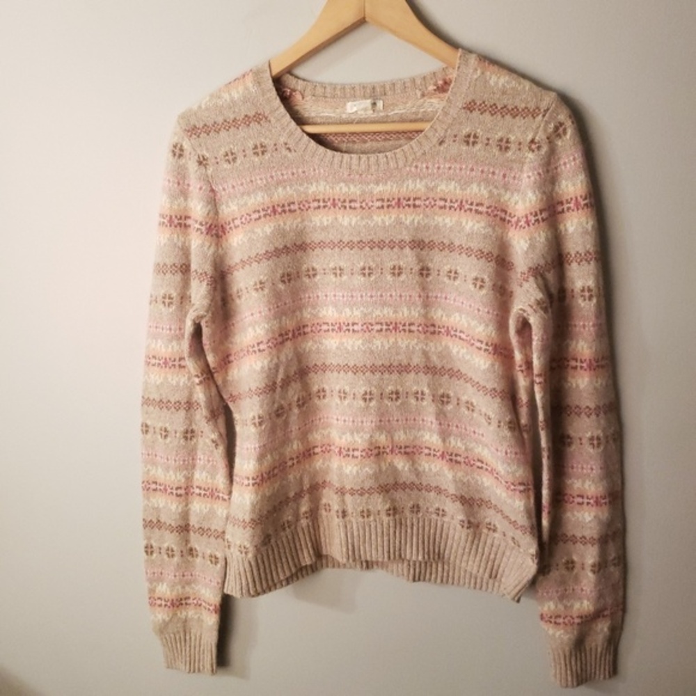 American Eagle striped vintage sweater large